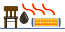 Oil warm air system