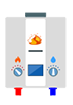 Solid fossil fuel boiler